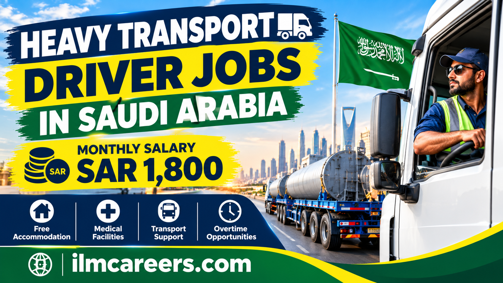 Driver Jobs in Saudi Arabia 2026 Urgent Hiring Opportunity