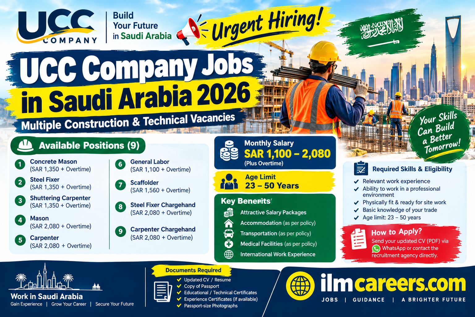 UCC Company Jobs in Saudi Arabia
