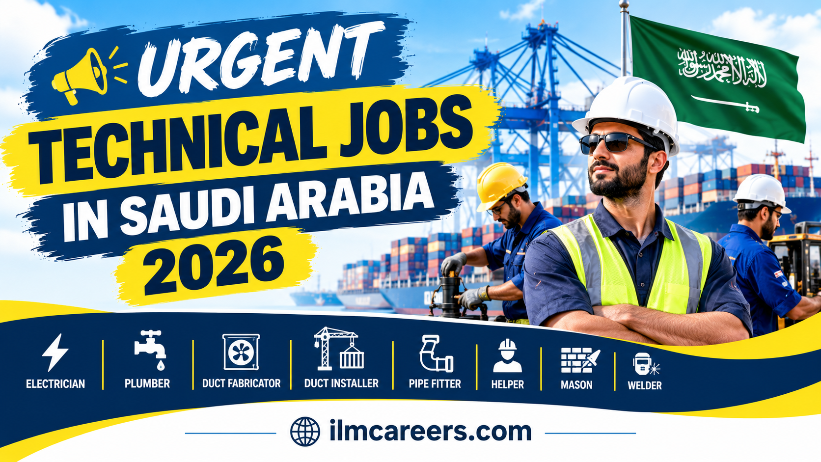 Urgent Technical Jobs in Saudi Arabia