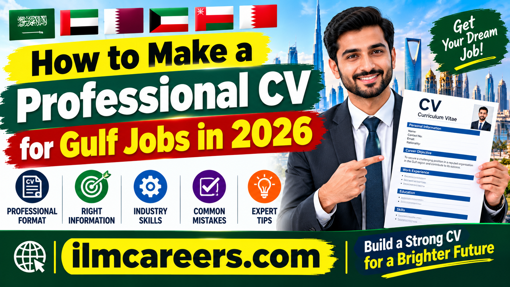 How to Make a Professional CV for Gulf Jobs in 2026